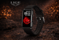 Смарт-годинник LIGE (преміум дизайн) — чорний