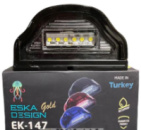 Підсвічування номера 12/24V діодне 6 LED Чорна «Eska Design» EK-147 Туреччина (2шт./уп)