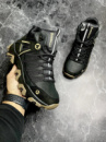 Ботинки Зимние кожаные мужские MERRELL М-4 Black! Трекинговые зимние ботинки! Натуральная КОЖА+МЕХ!