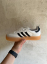 Adidas Samba White Black Gum Sole Platform