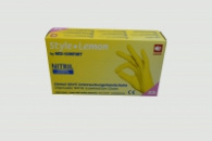 Перчатки нитриловые «Style Lemon» (желтый) 100 шт. XS