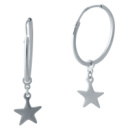 Серебряные серьги CatalogSilver без камней (2023869)