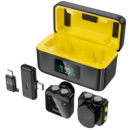 Мікрофон HOCO L17 петличний бездротовий подвійний Dual-mic magnetic (iP/Type-C)