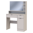 Туалетный столик с зеркалом Doros Эстель 90х38х135 см Кашемир (DRS-011473)