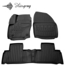 Коврики Stingray 3D (2011-2014, 4 шт, полиуретан, клипса FC2) для Ford S-Max