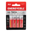 Батарейка ENERGYCELL EN15HT-B4 1.5V сольова  R6, АА4 BLISTER PK (4820226380078)