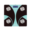 Смарт весы электронные Sokany 26х26 см до 180 кг с Bluetooth Мятный SK-19029GR