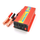 Инвертор напряжения ERYUAN EY-1500 (900Вт), 12/220V, approximated, 1 универсальная розетка+USB, клемы + крокодилы, Box