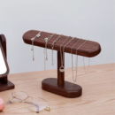 Настольная подставка для драгоценностей, браслетов и часов, деревянная, органайзер для украшений и аксессуаров высота 16 см