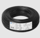 Кабель силиконовый луженный AWG 26 American Standard 26AWG/0,15квМ/600В, 400 метров, негорючий, термостойкий, Black, цена за бухту