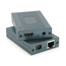 Активный VEGGIEG V-HE120 HDMI 2*1 конвертер 120m, HDMI 1080P, LAN CAT 5E/6At, Grey, Box
