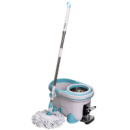 Комплект швабра с ведром и отжимом, телескопическая ручка, микрофибра для пола, набор для уборки HP-35015-1