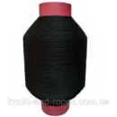 Нить полиамидная крученая 187 tex*3 (1,2 мм), ЧЕРНАЯ капроновая нитка, нитка капроновая рыболовная