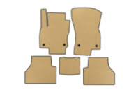 Коврики EVA (Бежевые) для Volkswagen Caddy 2020- гг