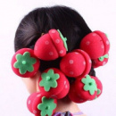 ​Мягкие бигуди Клубничка Etude House My Beauty Tool Strawberry Sponge Hair Curlers