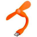 DM Вентилятор портативний гибкий Mini Fan USB від повербанка/ноутбука Orange (Код товару:37842)
