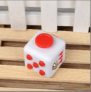 Кубик антистресс Fidget Cube 6218 2.8х2.8 см белый с красным