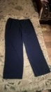 брюки жіночі шовковисті р42 темно-темно синього кольору