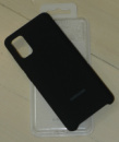 Чехол Samsung для A415 A41 Silicone Cover Black ef-pa415tbegru