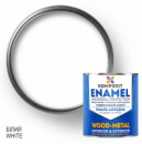Емаль алкідна Kompozit®, Глянцевий, 2,8 кг, Білий
