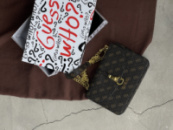 Сумка Guess G James Logo коричневий