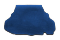 Коврик багажника (EVA, полиуретановый, Синий) для Mitsubishi Galant 2003-2012 гг