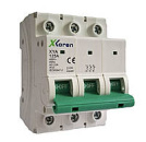 TENCE Перемикач роз'єднувач (1-0)  125А, 3 полюси, з мідними контактами