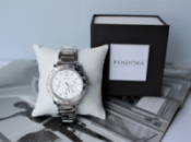 Женские часы Pandora в коробке silver