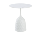 Столик Лола журнальний з керамічною білою стільницею