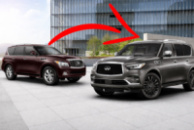 Комплект рестайлинга для QX80 2024 для Infiniti QX56 2010-2013 гг