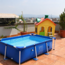 Intex 28271, 260×160×65 см прямокутний каркасний басейн Rectangular Frame Pool синій