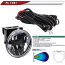 Фара додаткова PL-1401 LED-CREE/10-32V/2*6W/2*400LM/6000К/D=100мм/ел.проводка (PL-1401-LED)