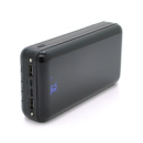 PowerBank Bix-30000mAh, Input:MicroUSB+Type-C, Output:4USB/Type-C/MicroUSB/Lightning, QC22.5W/PD20W, Black