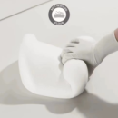 Подушка ортопедическая в машину под спину,подушка в автомобиль под поясницу на спинку сиденья, чёрная