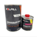 Polfill Грунт акриловий Polfill 5:1 Eco 0.75l білий+зат.0,15l (43138)