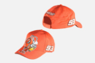 Бейсболка 93 MARC MARQUEZ (красная, 100% хлопок) (O-1275)