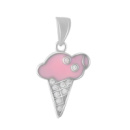 Серебряная подвеска CatalogSilver с емаллю (2080855)