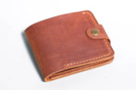 Портмоне ручної роботи з шкіри вінтаж Рудий (1939517787)