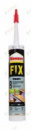 Рідкі цвяхи FIX Profi (монтажний акриловий клей по пластику, дереву, гіпсокартону, полістиролу), 392г, Момент