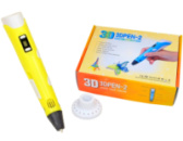 3D-ручка з екраном 3DPen-2 з Еко Пластиком PLA Жовтий