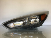 Фара Ford Focus mk3 15-18 левая галоген, тёмная F1EZ-13008-GZ