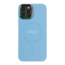 Чохол AG-Glass Chrome Camera with Magsafe для iPhone 12/12 Pro