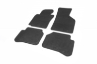 Резиновые коврики (4 шт, Polytep) для Volkswagen Tiguan 2007-2016 гг