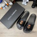 Шлепанцы Dolce Gabbana Saint Barth Black