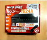 Цифровий ефірний ресивер T2 World Vision T624A DVB-T2, універсальний пульт