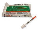 Инсулиновый шприц BD Micro Fine Plus одноразовый, 8 мм, №10,США