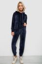 Спортивний костюм жіночий велюровий, колір синій, 241R1530-5