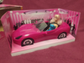 Машина для куклы типа барби Defa 8228 кабриолет для куклы