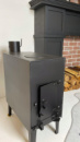 Печь-буржуйка 4мм с варочной поверхностью