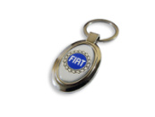 Брелок для ключів Fiat метал/овал